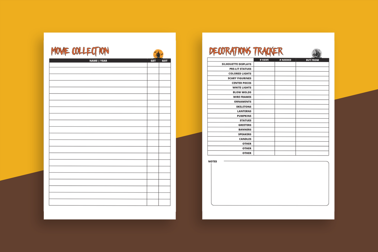 Ultimate Halloween Planner (Printable)