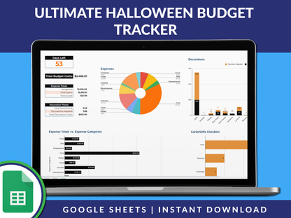 Ultimate Halloween Budget Planner Template